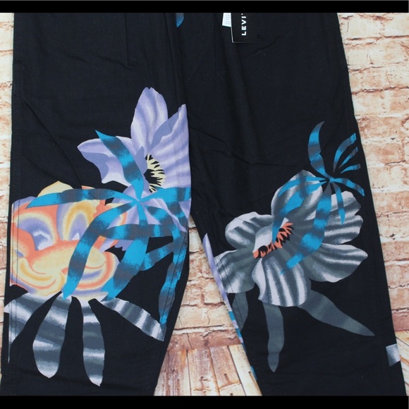 Levi’s x Line 8 Floral Drawstring Waist Pants - Picture 5 of 9